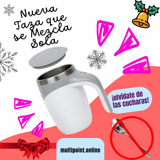 💥 La Taza que se Mezcla Sola – ¡Llévatela con Envío GRATIS! 🎁