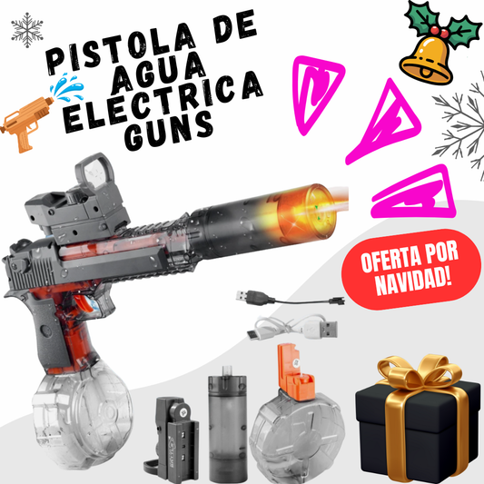 PISTOLA DE AGUA ELÉCTRICA GUNS – ¡Llévatela con Envío GRATIS! 🎁